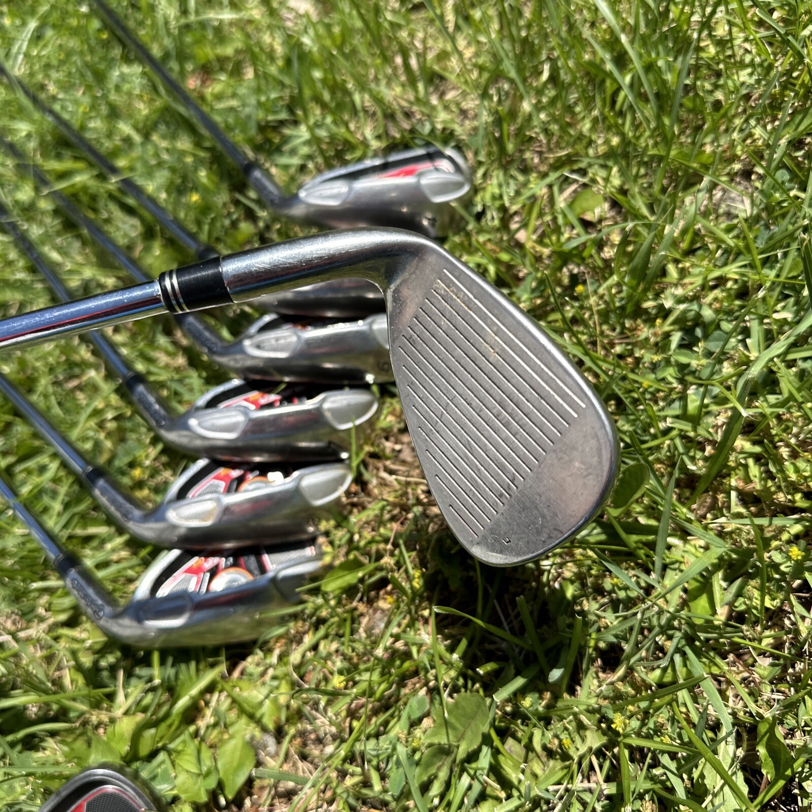Taylormade Burner Plus Iron Set 49, PW AW Steel Regular Right Hand RH
