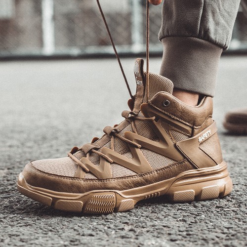 Herren Sicherheitsschuhe Verbund Zehenkappe Schuhe Leicht Arbeitsstiefel Wandern Größe US - Bild 20 von 29