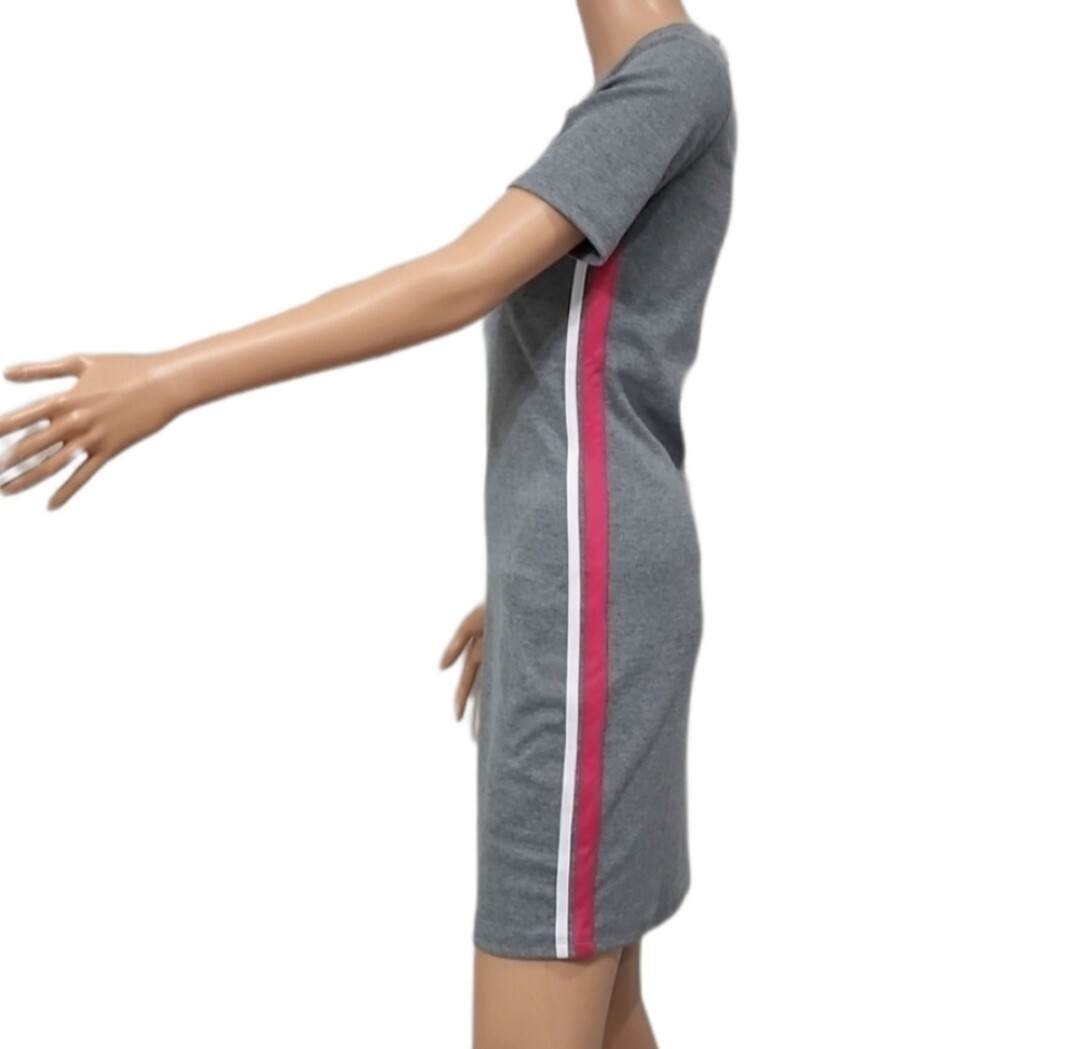 Divided H&M Women's Casual Gray Short Sleeve Round Neck Dress Size M eBay