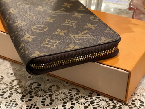 Louis Vuitton Monogram M60017 Zippy Wallet Round Purse - Brown - 第 6/9 張圖片