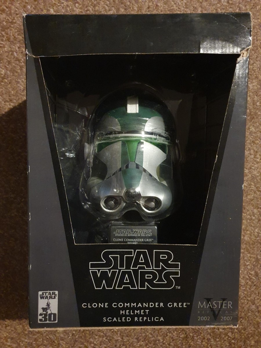 New Rare Star Wars Master Replicas Clone Wars Commander Gree