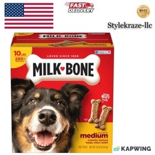 Milk-Bone Original Dog Biscuits, Medium Crunchy Dog Treats, 10 lbs Free Shipping