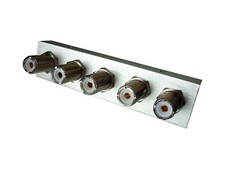 Commutatore antenna coassiale coax switch coax panel patch SO239 x 5