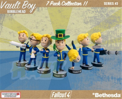 Fallout-4 Vault Boy Bobblehead Action Figur Modell Spielzeug Schreibtisch Dekor