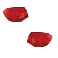 RüCkleuchten Heckleuchten Set Links Rechts FüR Opel Astra J Caravan Rot