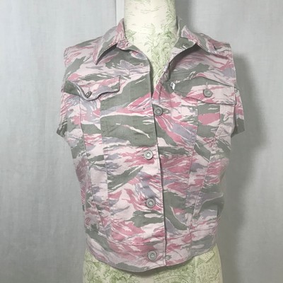 pink camo vest