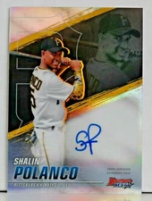 2021 Bowman's Best Shalin Polanco B21-SP Refractor Auto - Pirates