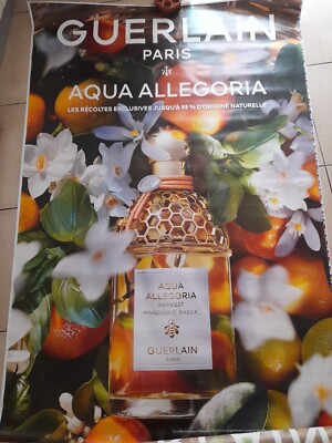 ADVERTISING POSTER - GUERLAIN - AQUA ALLEGORIA MANDARIN BASIL - 120X175 cm