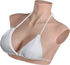 Silicone Breast Forms Boobs A-D Cup Breast Plates Tits Crossdresser Drag Queen