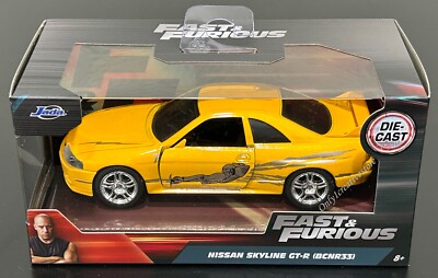 Jada Fast And Furious Leon's Nissan Skyline GT-R (BCNR33) 1:32