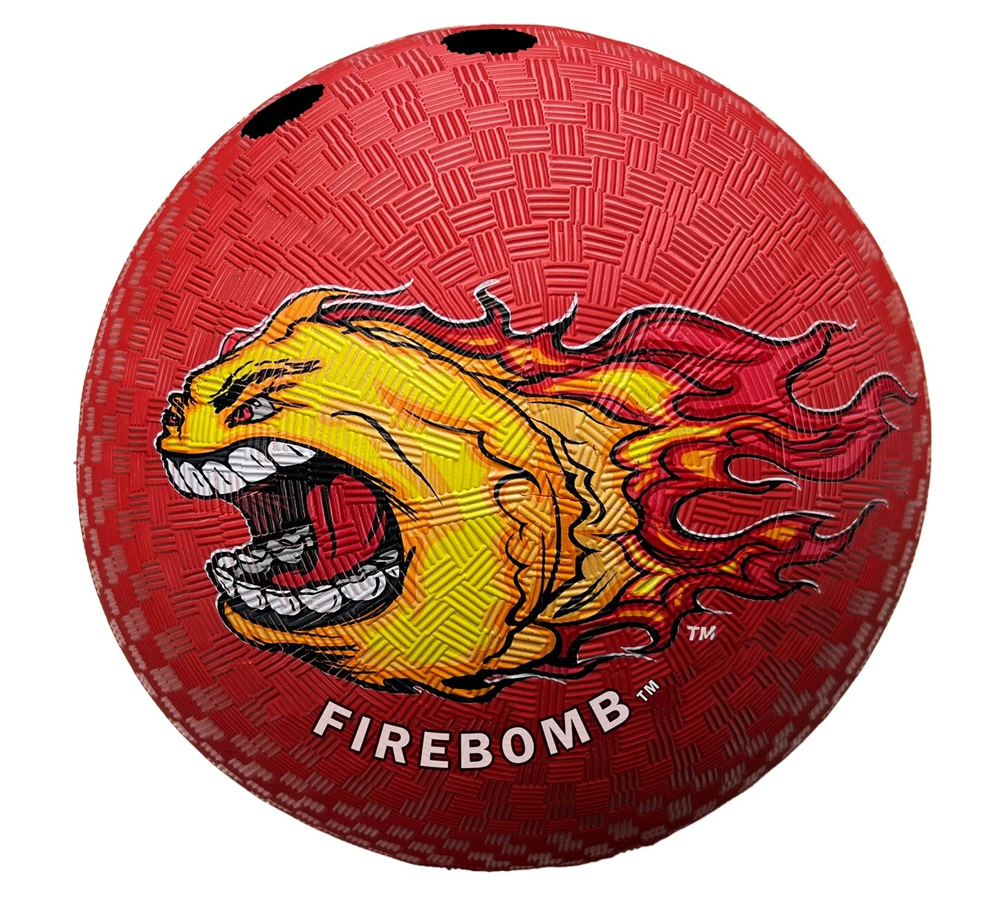 FIREBOMB™ Bouncing Bowling Bomb™ Playground Ball - Soft Ball for Training - Red