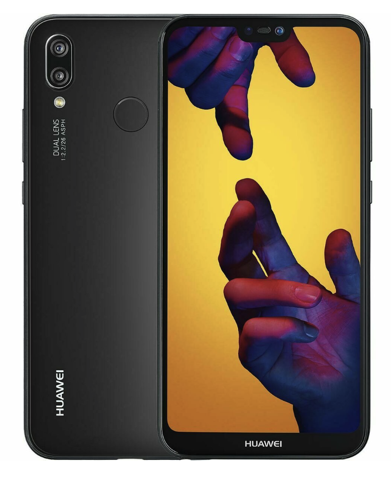 Huawei P20 Lite 64GB 4GB Unlocked ANE-LX1 Black Smartphone Very