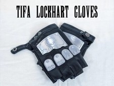 Tifa Lockhart Gloves Final Fantasy 7 VII Remake Costume Cosplay Faux Leather