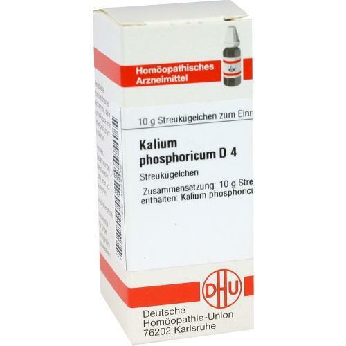 KALIUM PHOSPHORICUM D 4 Globuli 10 g PZN 4223116
