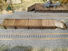 HO Roco Railway Parts Custom Hand Painted Platform Loading Dock  DP 593