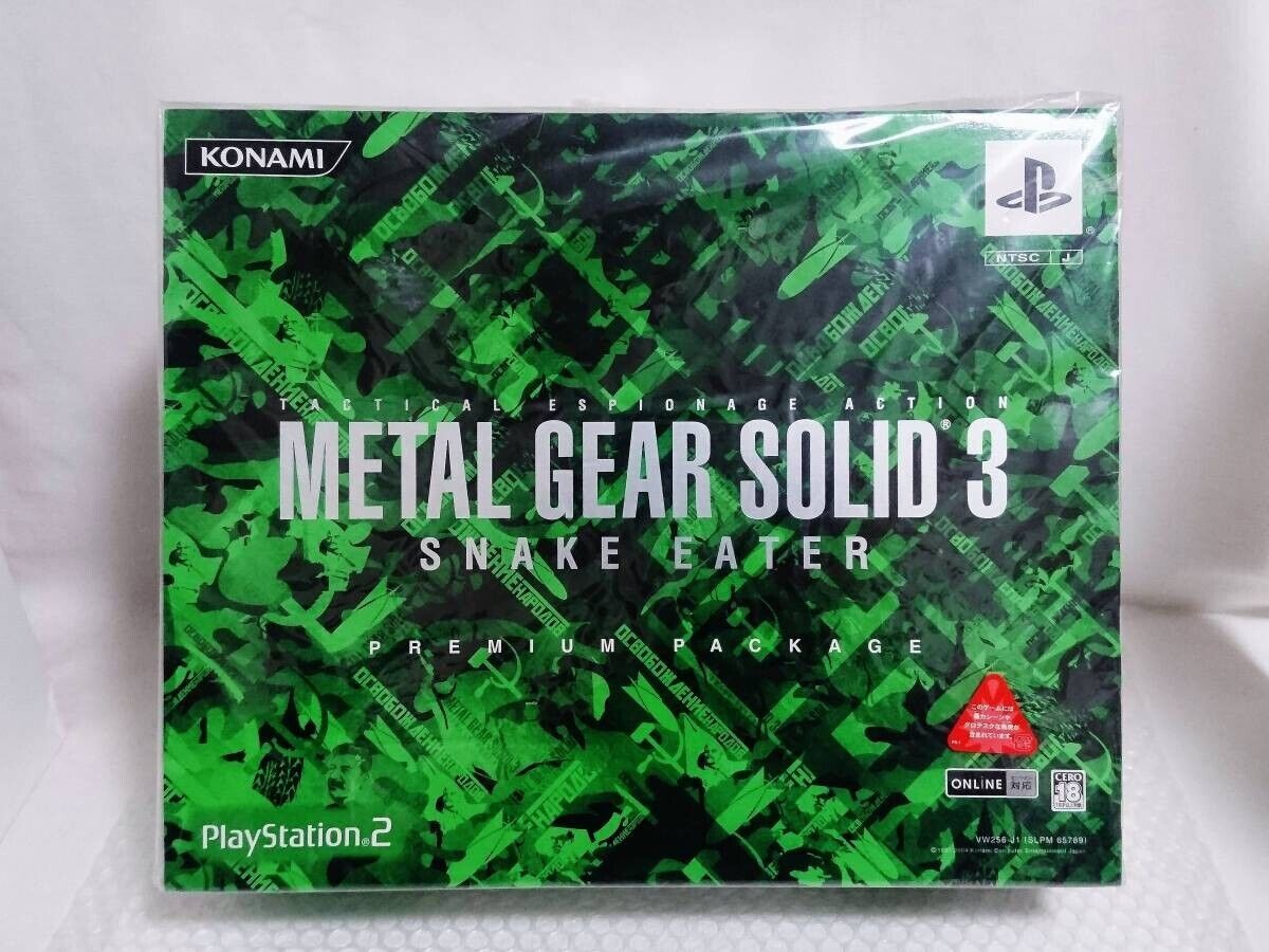 Metal Gear Solid 3 Snake Eater Ps2 Limited Edition for sale online 