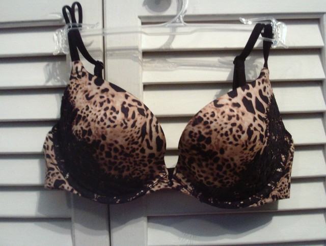 victoria secret cheetah print bra