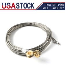 Door Trailer Door Roll Up Door Cables (Pair) 110" with 5/16" Eye Brass