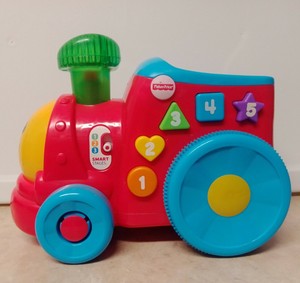 tren de juguete fisher price