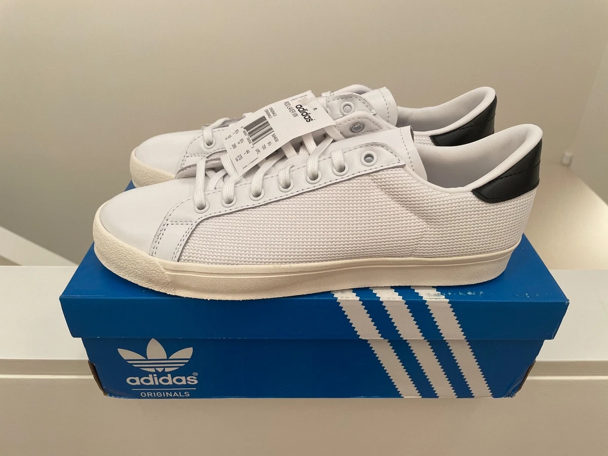 NEW Adidas Original Rod Vintage Sneakers - White/Black US10 (EU44) | eBay