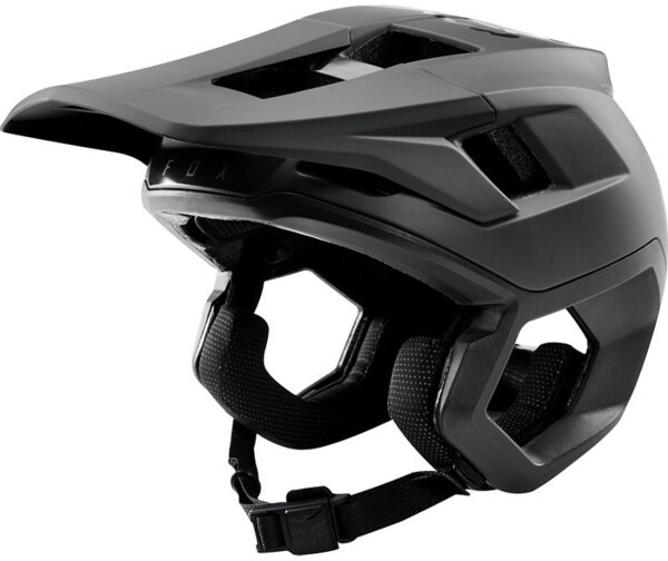 Fox Racing - Dropframe Pro Mountain Bike Helmet, Matte Black, Small
