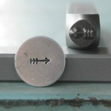 SUPPLY GUY 5mm Straight Arrow Metal Punch Design Stamp SGCH-55
