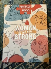 Perfectly Puzzling’s - Woman is the New Strong - Puzzle & Poster 1000Pcs NEW