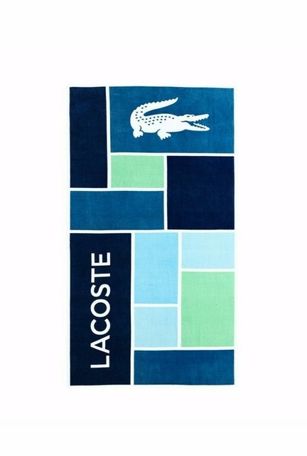 lacoste beach towel
