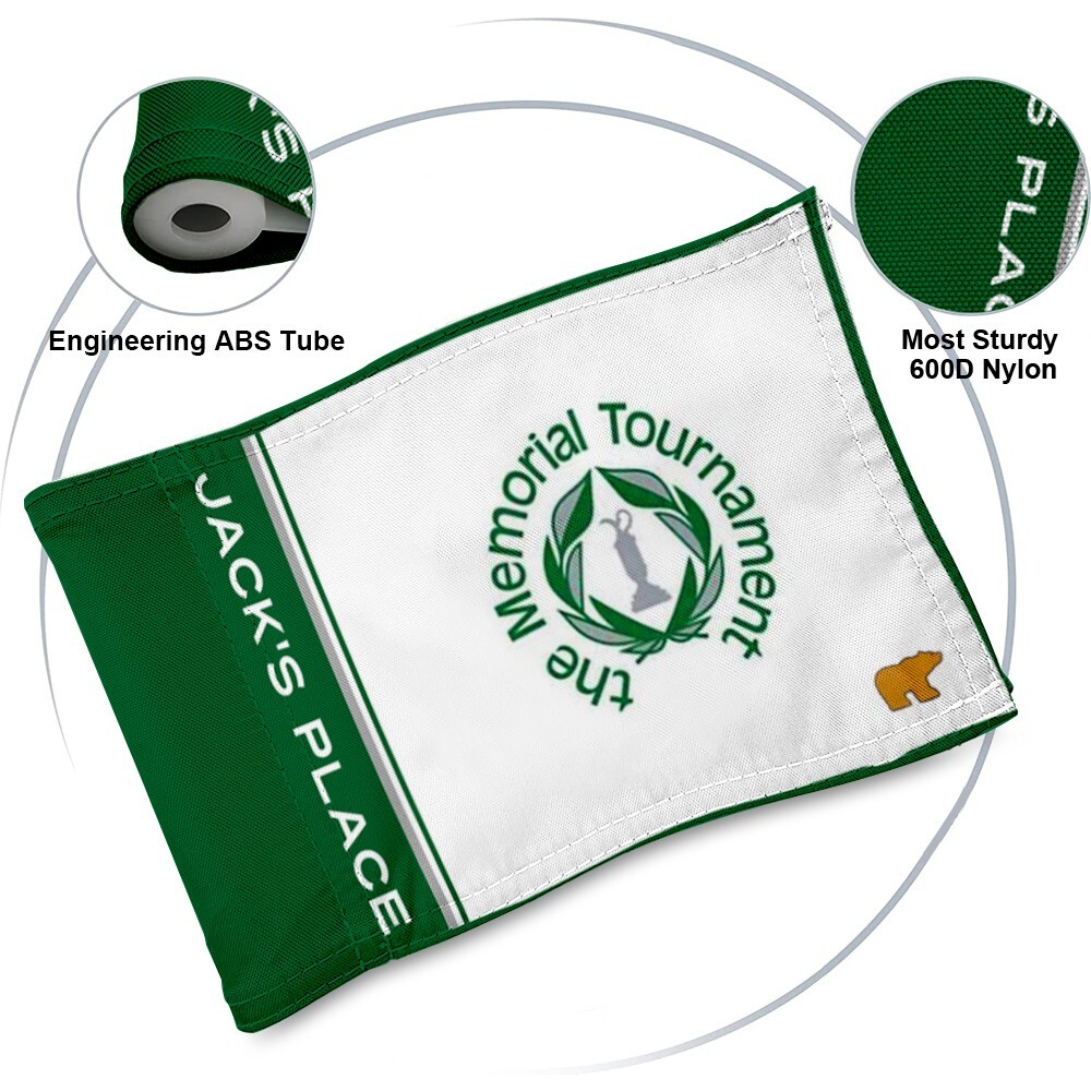 The Memorial Tournament  Golf  Pin Flag PGA Regulation Tube Flag 8x6Inch
