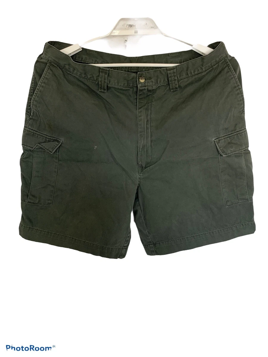 Haggar Generations Cargo Shorts Mens 36 Green