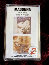 MADONNA RARE LIKE A PRAYER  TRUE BLUE TAPE CASSETTE AUSTRALIA BOX SET PROMO K7