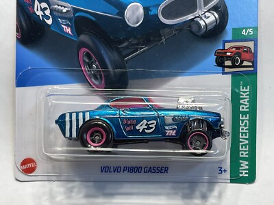 ホットウィール スーパートレジャーハント STH p1800 gasser 2024 Hot Wheels Super Treasure Hunt Volvo P1800 Gasser