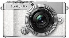 OLYMPUS PEN E-P7 14-42mm EZ Lens Kit White