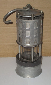 Vintage Koehler Permissable No. 209 Miners Lamp