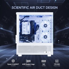 Gaming Desktop PC AMD Ryzen 5 5600GT 16GB DDR4 1TB NVMe Windows 11
