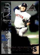 Roger Clemens 1997 Pinnacle Inside #36 Blue Jays MLB READ FREE SHIP AutographDen