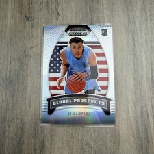 2020 PANINI DRAFT PICKS GLOBAL PROSPECTS RJ HAMPTON RC SILVER PRIZM REFRACTOR