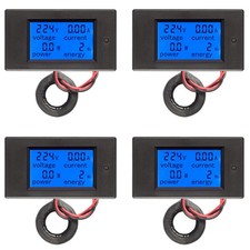 4X AC 80-260V 100A PZEM-061 LCD-Display Digitale Stromspannung Leistung  Am6447