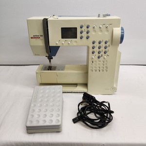 BERNINA ACTIVA 135 NÄHMASCHINE TYP OPT MIT PEDAL BESCHREIBUNG LESEN
