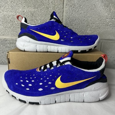 Nike Mens Free Run Trail Running Shoes Blue White MEN'S Sz 13 CW5814-401