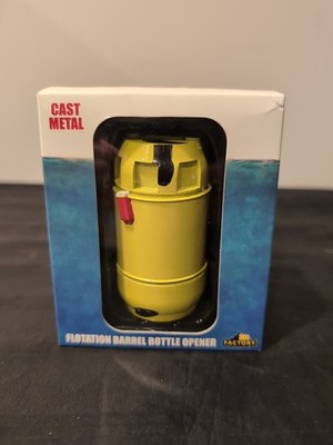 JAWS - Flotation Barrel Bottle Opener Factory Sealed NEW (Rare)