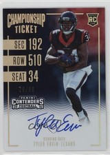 2016 Panini Contenders Rookie RPS Championship Ticket 79/99 Tyler Ervin Auto 9l4