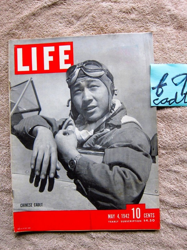 Vintage life magazine May 1942, Chinese cadet