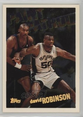 1994-95 Topps Spectralight David Robinson #108 HOF 5x3