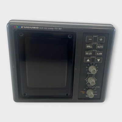 Furuno FCV-667 Color Video Sounder 50/200kHz Used Tested!!/90 Day Warranty!!!