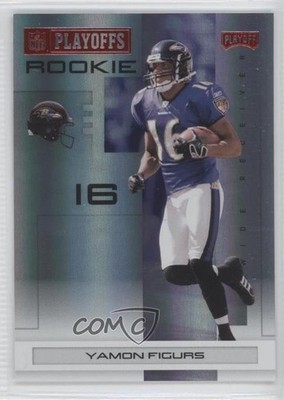 2007 Playoff NFL Playoffs Red Holofoil 88/125 Yamon Figurs #103 Rookie RC f6p