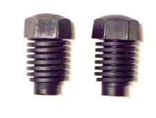 1981 1987 Chevy GMC pickup Truck front hood bumpers pair 