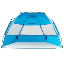 Leedor Beach Tent Sun Shelter Instant Beach Umbrella Easy Cabana wi... Fast Ship