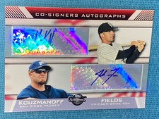 *READ E1293 2007 Topps Co-Signers Co-Signers Kevin Kouzmanoff Josh Fields Auto