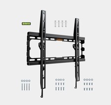 Vonhaus 3000817 - 32-75 inch Flat-to-Wall TV Bracket SLIM SECURE WALL MOUNT
